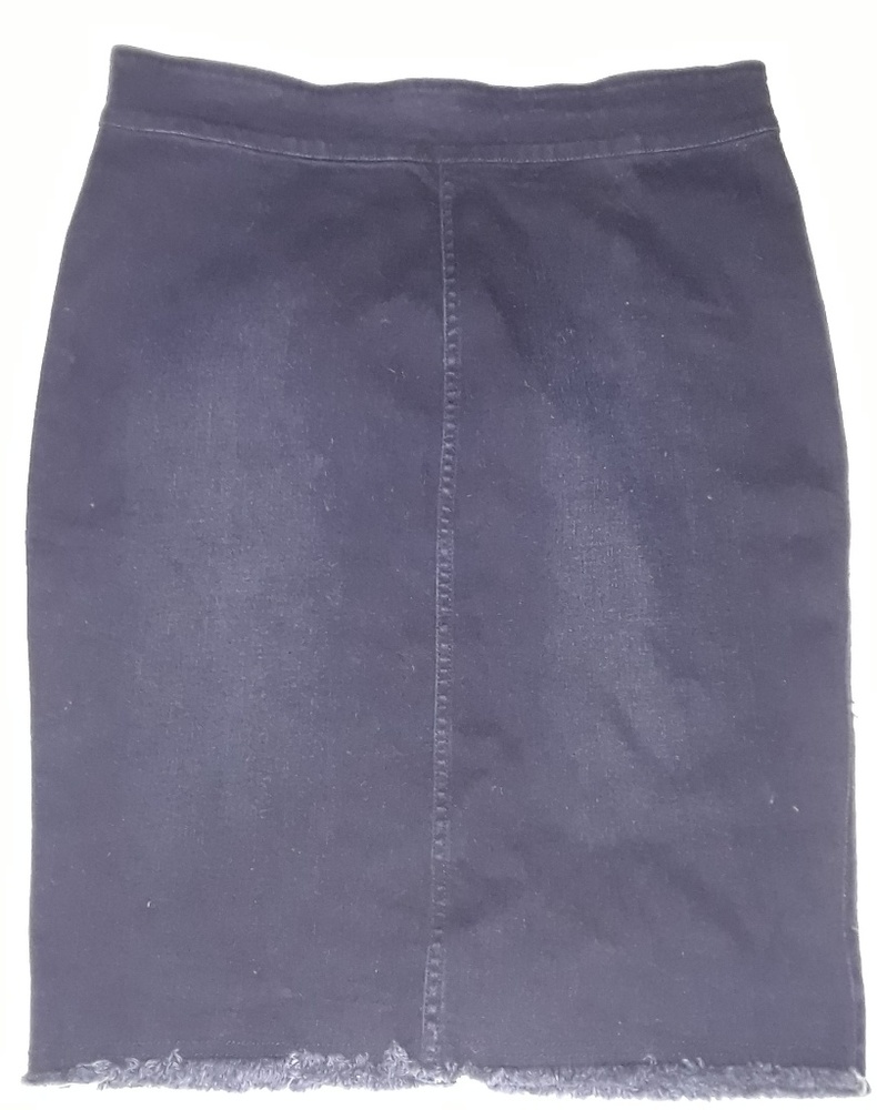 Harlow & Graham women's denim pencil skirt, size L